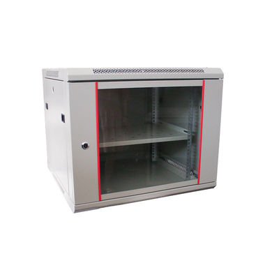 OEM-service standaard 19 inch dubbele sectie muurmontage 9U 12U rack netwerkkas