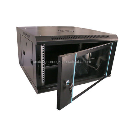 OEM-server aanvaard ontwerp 19 inch Single Section 4U Wall Mount Network Rack Cabinet