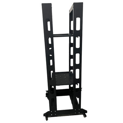6U Heavy Duty 4 Post Open Frame Server Rack voor CCTV en outdoor netwerkorganisatie