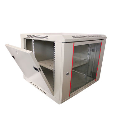 OEM-service standaard 19 inch dubbele sectie muurmontage 9U 12U rack netwerkkas