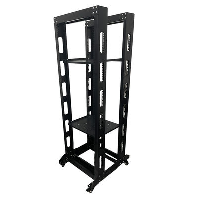 Andere 600 mm*600 mm 42U dubbele en enkele telecommunicatie open frame racks