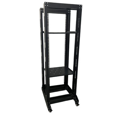 Andere 600 mm*600 mm 42U dubbele en enkele telecommunicatie open frame racks