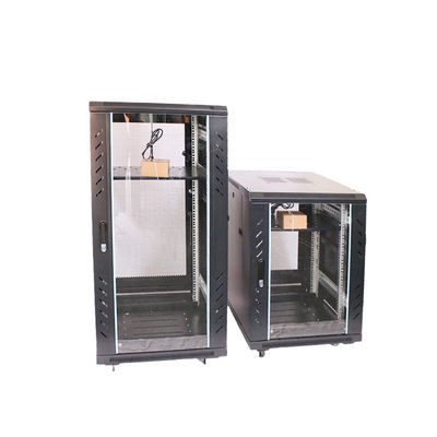 Stock 4u Server Rack Cabinet voor Server Room Data Center Mesh Door Network Cabinet