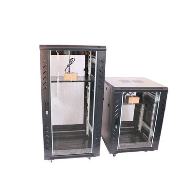 Stock 4u Server Rack Cabinet voor Server Room Data Center Mesh Door Network Cabinet