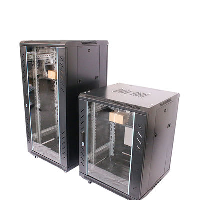 Stock 4u Server Rack Cabinet voor Server Room Data Center Mesh Door Network Cabinet