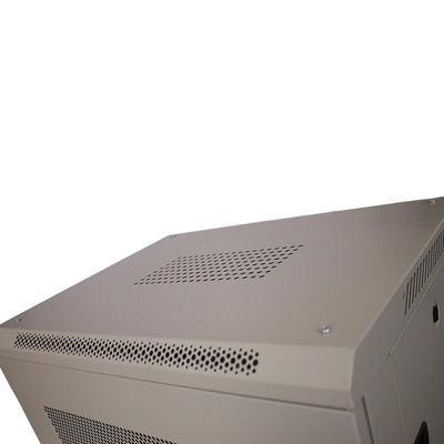 Grote voorraad dubbele sectie wandmontage 19 inch 9U server rack netwerkkas voor serverkamer