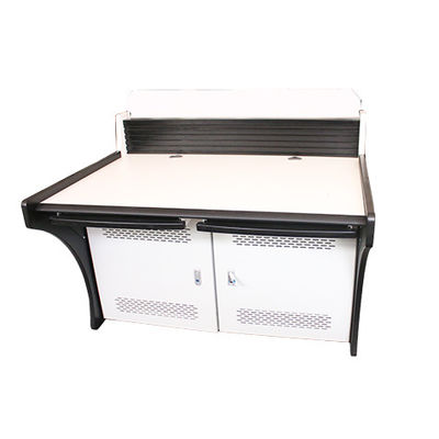 SPCC koudgewalste stalen meubelconsole voor monitor- en controlekamer 1200*750*900