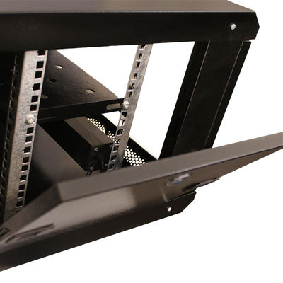 Op maat gemaakte rekken 19 inch 6U Wandmontage Netwerk Open Kas met optionele OEM service