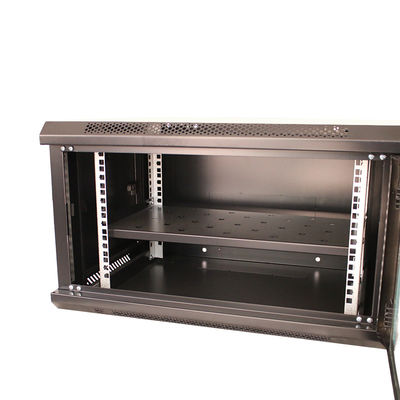 6U Server Room Network Schakelaar Wand Montage Kasten 19 inch Rack met twee vergrendelingssleutels