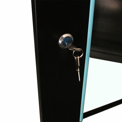 9U Data Center Server Rack Cabinet gemaakt van SPCC koudgewalst staal voor Office Network