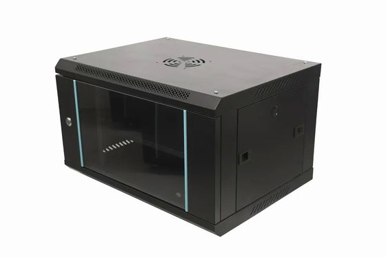 6U Wand Montage Kasteel Meest populair 19 inch Netwerk Rack met twee slot sleutels inbegrepen