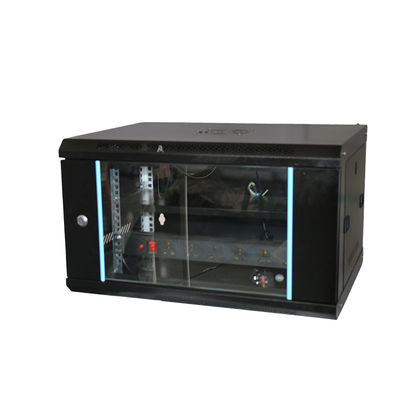 6U Wand Montage Kasteel Meest populair 19 inch Netwerk Rack met twee slot sleutels inbegrepen