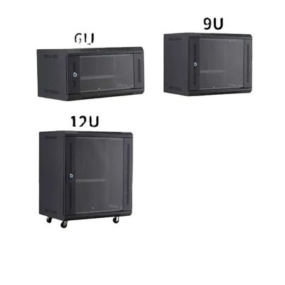 4u 6u 12u 18u Serverafdek voor binnenmuurmontage met SPCC koudgewalst staalmateriaal