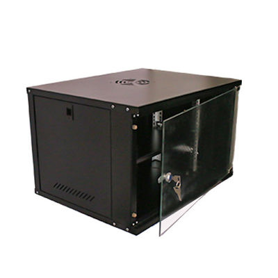 Wandmontage Glijdend 10U tot 22U Ethernet 19 inch Rack Cabinet met twee vergrendelingssleutels