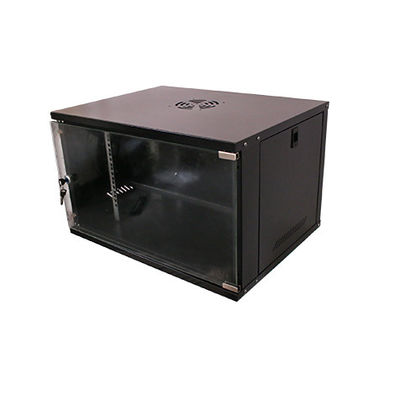 Wandmontage Glijdend 10U tot 22U Ethernet 19 inch Rack Cabinet met twee vergrendelingssleutels