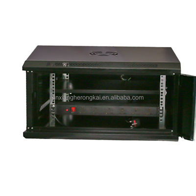 Netwerkkasteel Wandmontage Server Rack met L-rails en dubbele sectie