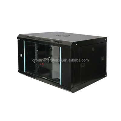 Netwerkkasteel Wandmontage Server Rack met L-rails en dubbele sectie