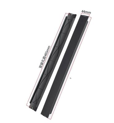 1U kast Plastic kast Blind Plate Netwerk kast Accessoires met zwarte kleur