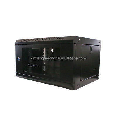 Standaard Server Rack Cabinet 6U Wandgebouwde Netwerkkast met koudgewalst staal
