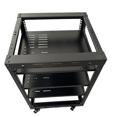 12u Server Rack Double Rivet Relief 19' Rack mount Rack met SPCC koudgewalst staal