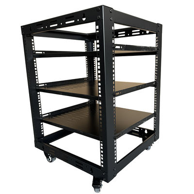 12u Server Rack Double Rivet Relief 19' Rack mount Rack met SPCC koudgewalst staal