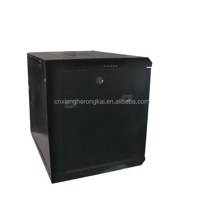Stockproducten 9u 4u 6u 9u 12u Flat Network Cabinet Server Rack Cabinet Wand gemonteerd