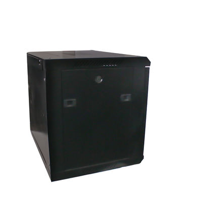 Wandmontage 9U netwerkkast OEM-server en dubbele sectie met twee vergrendelingstoetsen