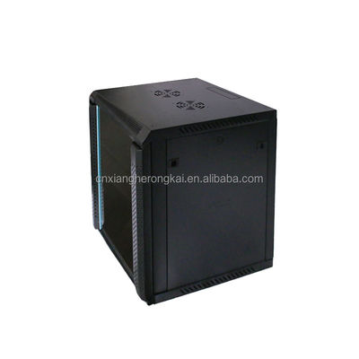 6u 9u 12u Server Switch Cabinet voor binnenwandrek gemaakt van koudgewalst staal