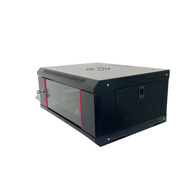 9U Kabinet Network Rack gemaakt van SPCC koudgewalst staal voor standaard Server Rack Cabinet