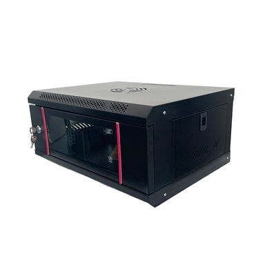 9U Kabinet Network Rack gemaakt van SPCC koudgewalst staal voor standaard Server Rack Cabinet