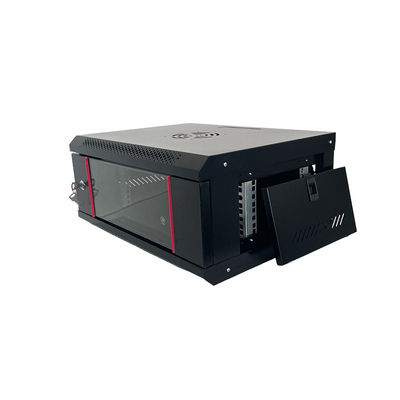 9U Kabinet Network Rack gemaakt van SPCC koudgewalst staal voor standaard Server Rack Cabinet