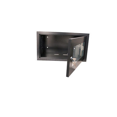 Meest populaire 6U 9U 12U 15U 18U 19 inch Network Glass Door Server Rack Network Cabinet