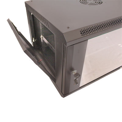 Direct 6u Wandgebouwde kast Server Rack Case Wit met verwijderbaar zijpaneel