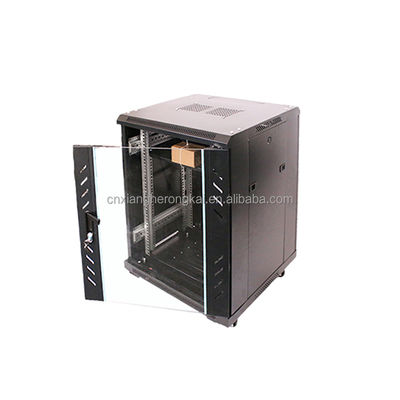 18u 22u 24u koudgewalst staal server rack netwerkkas met optionele OEM-service