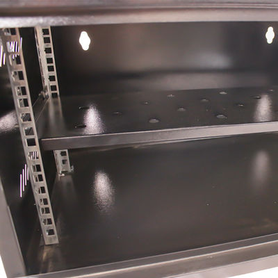19 4U 6U 9U 12U Standaard Wandgebouwde Serverruimte Rackkast voor IT Computer Switch